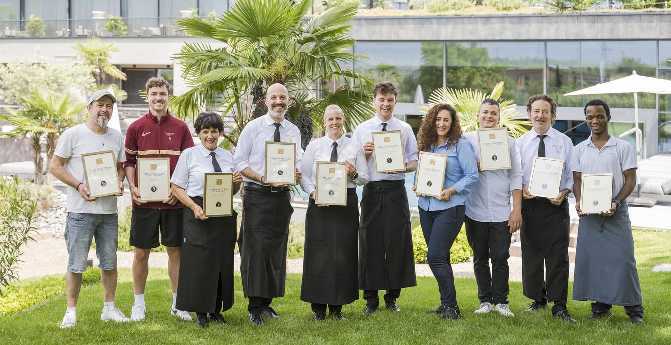 Langjährige Treue: Ehrung verdienter Mitarbeiter