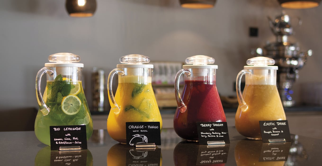 Wellviva's Vital Juices – a burst of freshness after the sauna