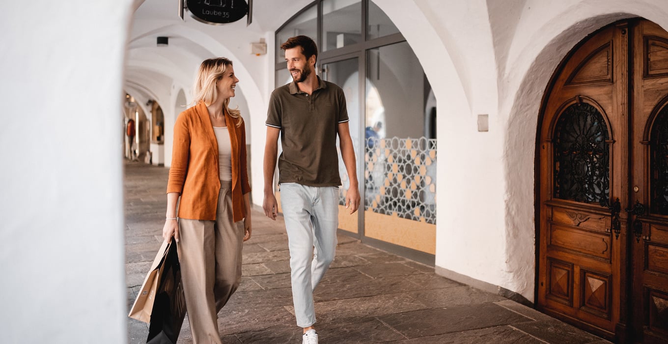 Shopping in Südtirol: Von Bozen über Brixen nach Meran