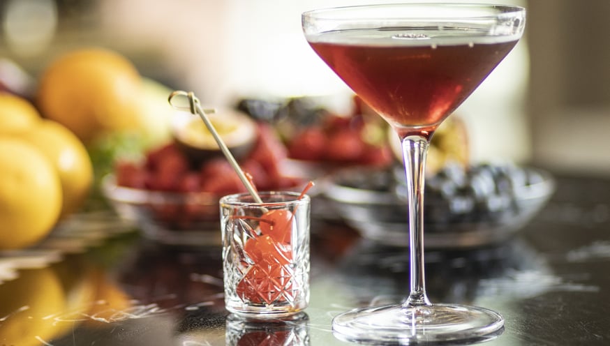 skyBAR über den Weinbergen