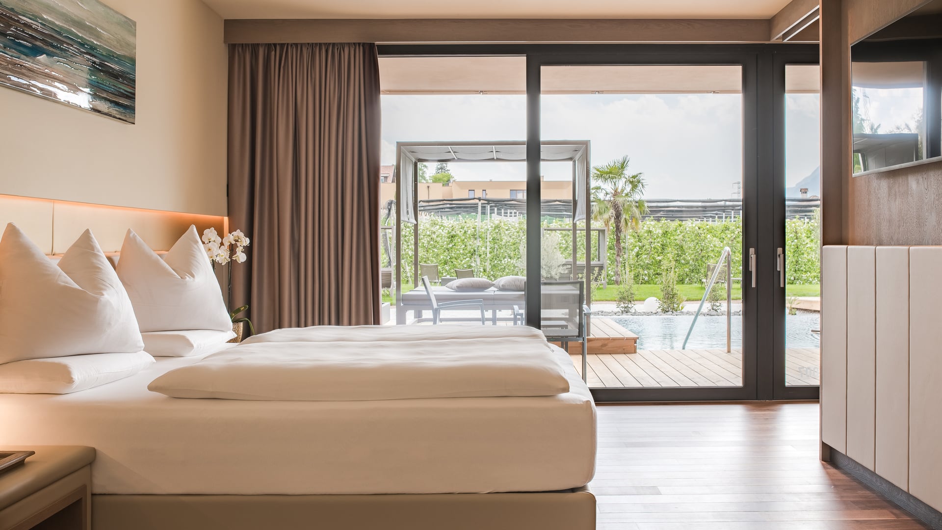 Superior Suite mit privatem Pool-Zugang